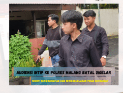Audiensi INTIP ke Polres Malang Batal Digelar, Soroti Ketidaksiapan dan Ketidakjelasan Pihak Kepolisian